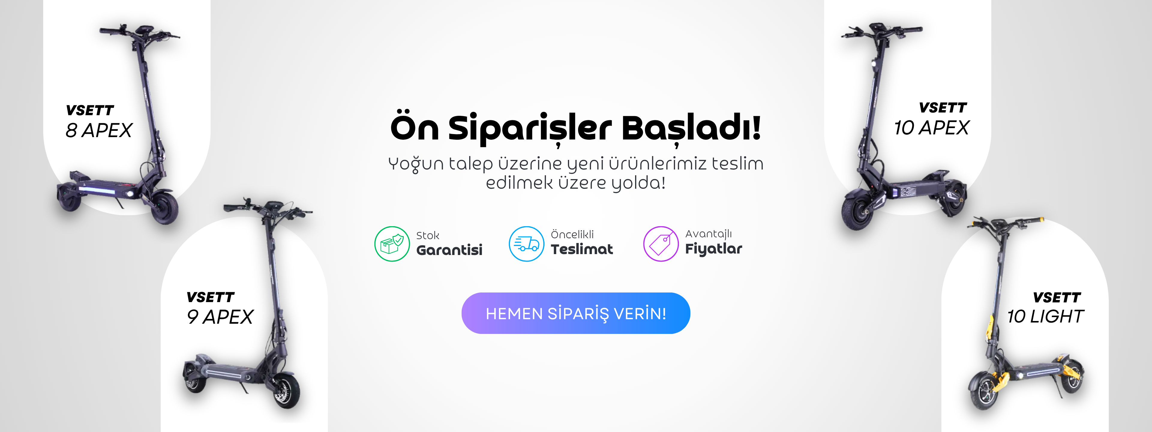 Elektrikli Scooter Satın Al